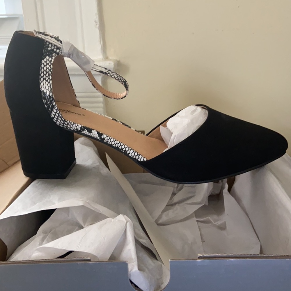 Ankle Strap Block Heel